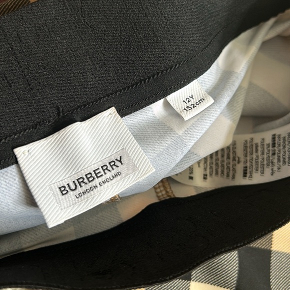 Burberry Girls Check Gina Leggings elastic waist great condition Youth Size 12 - Picture 12 of 16